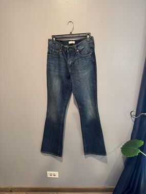 Levi's Dark Blue Flared Jeans